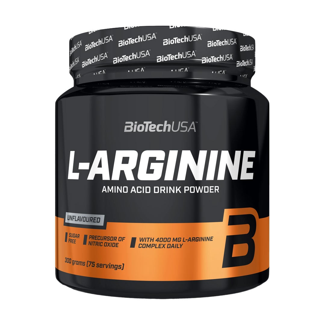 Амінокислота BioTechUSA L-Arginine в порошку, 4000 мг, 300 г